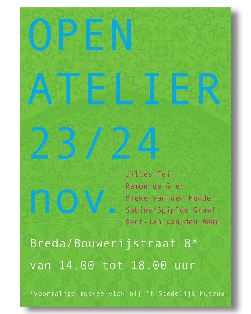 Open Atelier 23/24 november 2024